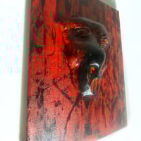 Image 2 of silent suffering plaster mask
