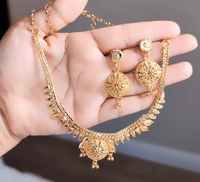 Image 2 of Bipasha_Gold Plated Necklace Set 