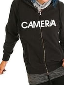 Image of Camera Can't Lie - Black Logo Hoodie