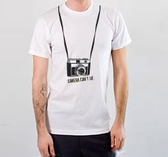 Image of Camera Can't Lie - Tourist Tee