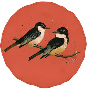 Image of Pair of Phoebes