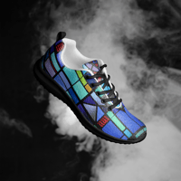 Image 4 of Women’s athletic shoes (stained glass)