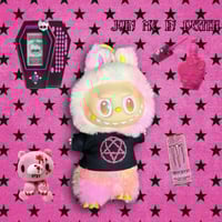 Image 2 of Labubu Emo band tees 