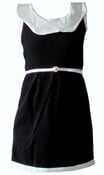 Image of Collar Dress Black