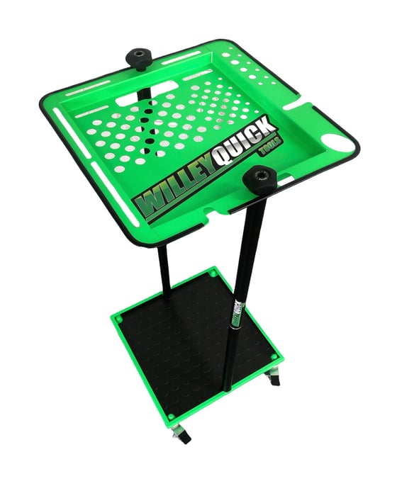 Image of Green WQ tool cart 