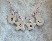 Image 1 of Noel Festive Shapes Bunting