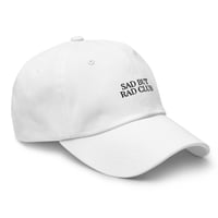 Image 4 of Sad But Rad Club Dad Hat (White)