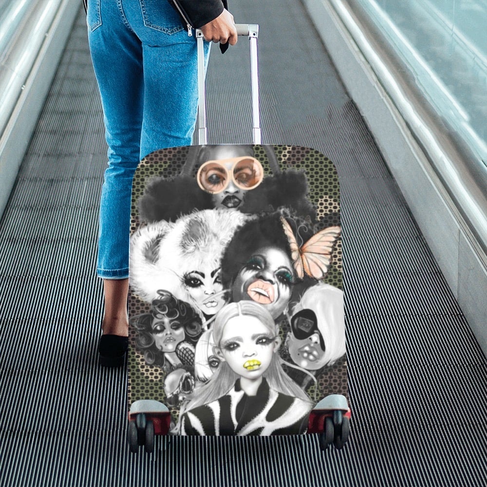 Image of GIRL GANG LUGGAGE COVER