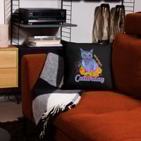 Image 5 of Caturday Alebrije Premium Pillow Case