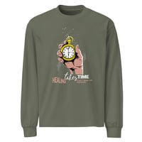 Image 1 of Men HEALING PROCESS Premium heavyweight long sleeve shirt