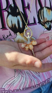 Image 2 of Girls Ballerina Necklace 