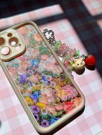 Image 3 of Kuma Strawberry Dreams phone charm 🍓🎀