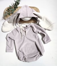 Image 4 of Photoshooting sitter set | Gray Bunny | size 12 months | sitter | easter