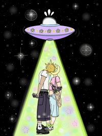 Sun and moon abduction 