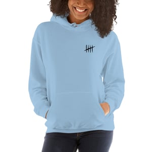 Image of feral. girls can't skate hoodie.