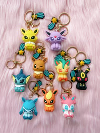 Image 5 of Eeveelutions Keychains [Ready to Ship]