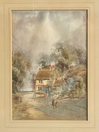 Image 3 of Watercolour Country Scene on Paper