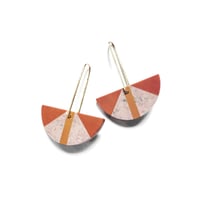 Image 1 of Jasper & Rhodonite Earrings