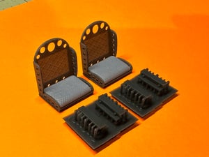 1/24-25 Ratrod seats A set