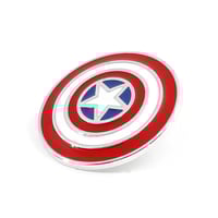 Image 2 of Cap Shield Enamel Pin
