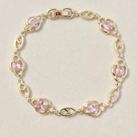 Image 2 of Pink Stone Bracelet