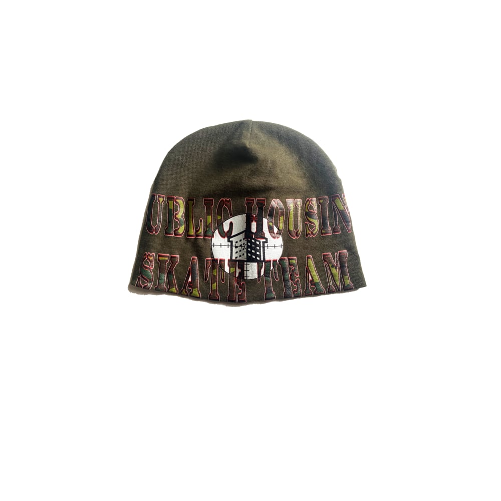 Image of ARMY CAMO BEANIE