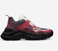 NARVI 928 ROSE RED TRAINERS 