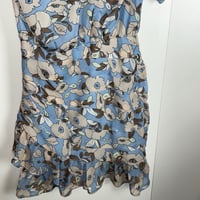 Image 4 of ASTR one shoulder floral mini dress