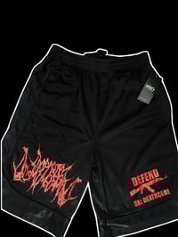 Image 1 of IMPARTIAL DISMEMBERMENT MOSH SHORTS(IN STOCK))