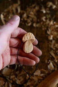 Image 5 of   Penny Bun Mushroom Pendant 