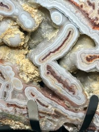 Image 4 of Mexican Lace Agate Statement Piece #2875
