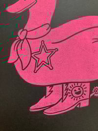 Image 4 of 'Percy Peckin' blockprint