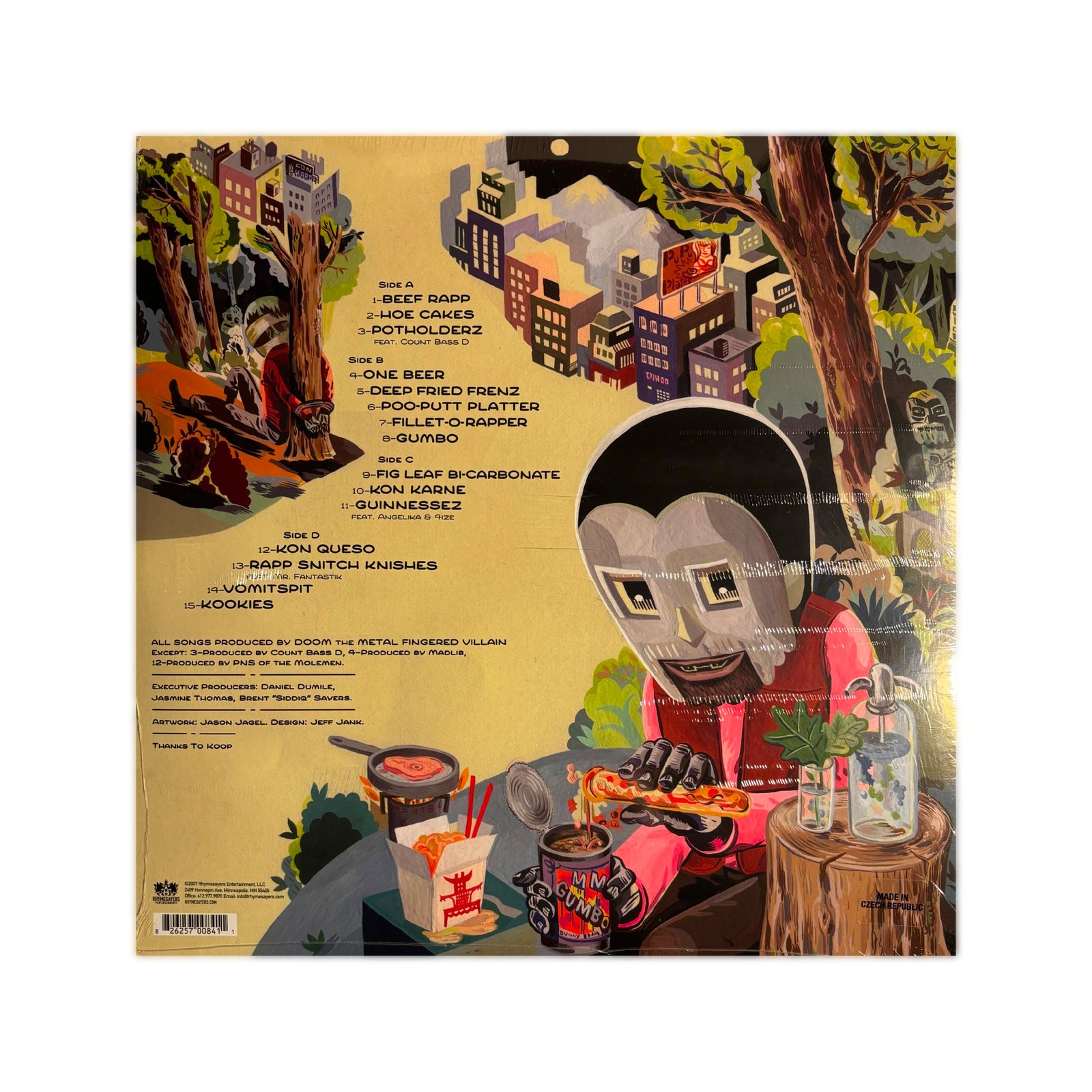 MF DOOM - Mm..Food 2xLP | Wolf Tapes MF DOOM - Mm..Food 2xLP | Wolf Tapes
