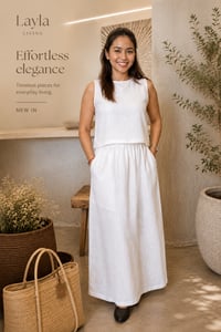 Image 3 of Noir Haven Linen Set Was $139 now $80