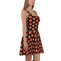 Image 1 of Marlowe Ink Alien Hot Dog Skater Dress