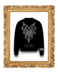 Image 1 of BLACK MBR MOHAIR SWEATER