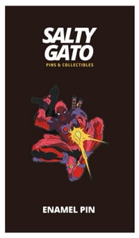 Classic Deadpool Pin 1.5”/38mm