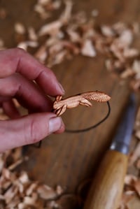 Image 3 of Red Squirrel Special Pendant Necklace 