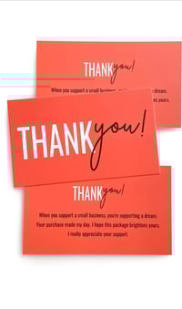 Image 2 of Thank You Business Cards