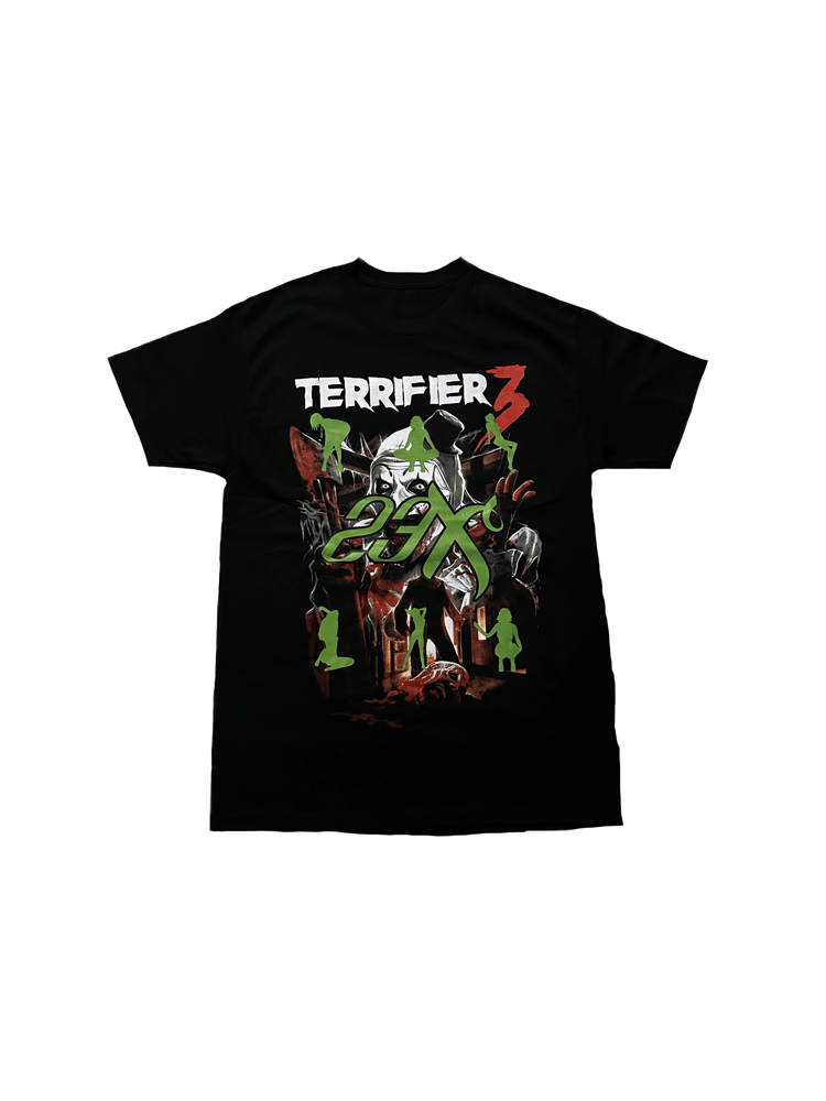 Image of Art the clown T-shirt (Green)