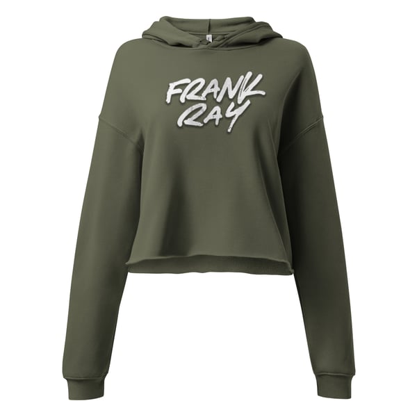 Image of Woman's Frank Ray Crop Hoodie