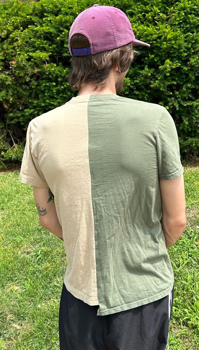 "Laumeier-Sand" Half & Half Tee, Size M