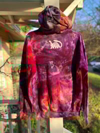 Image 4 of SMALL Mom I’m Scared Come Pick Me Up Tie Dye Hoodie