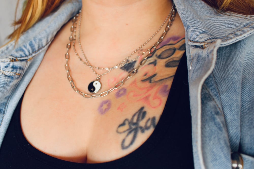 Image of Peace Layered Necklace