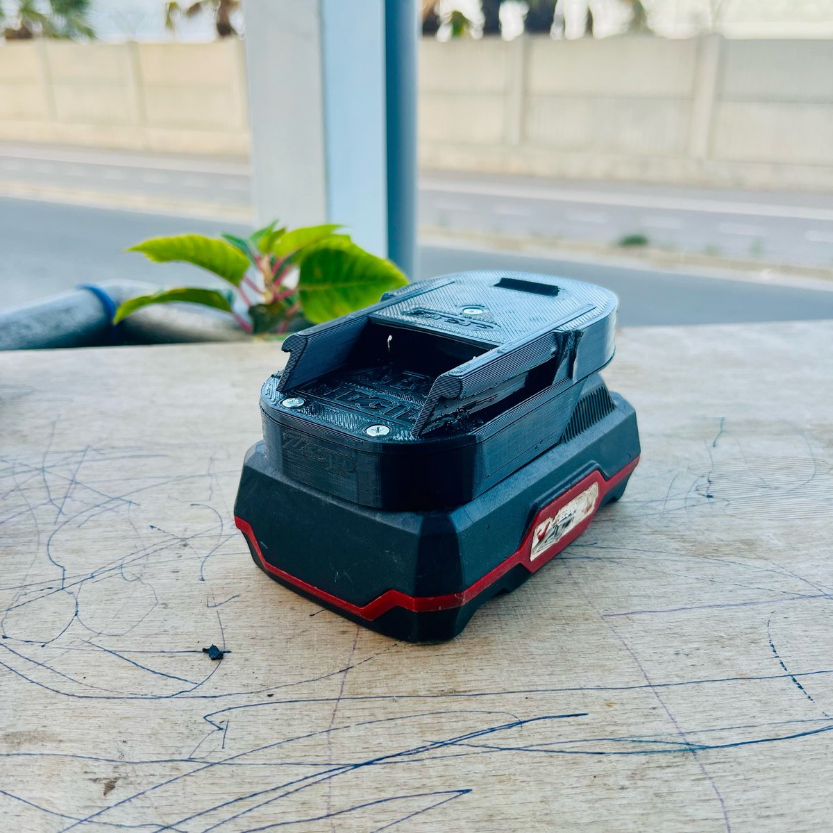 AEG RIDGID Adapter To parkside LIDL 20v Battery mariomaker