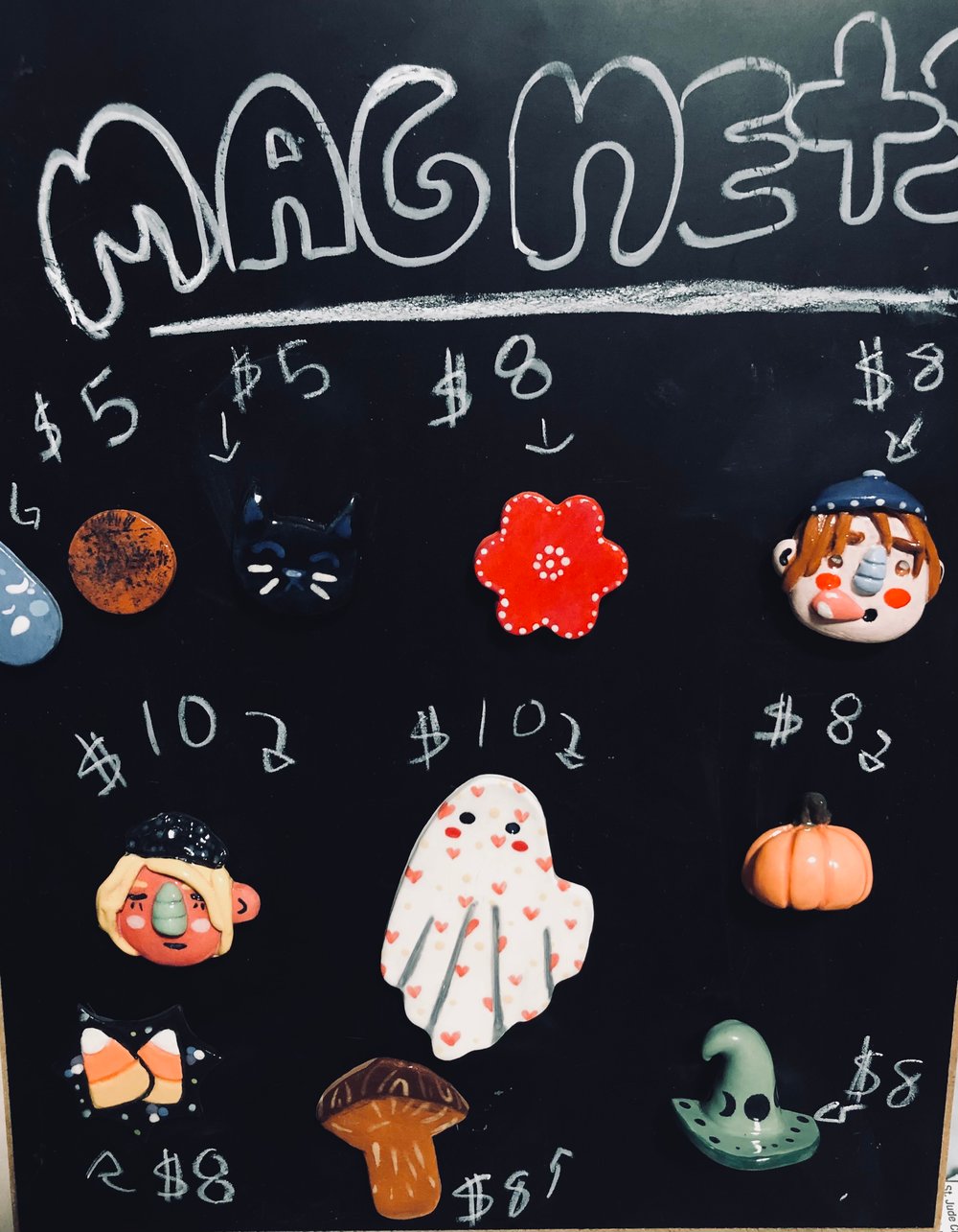 Image of Clay magnets