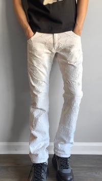 Image 5 of '11 Sasquatchfabrix Zombie Stitch Patchwork Jeans - L