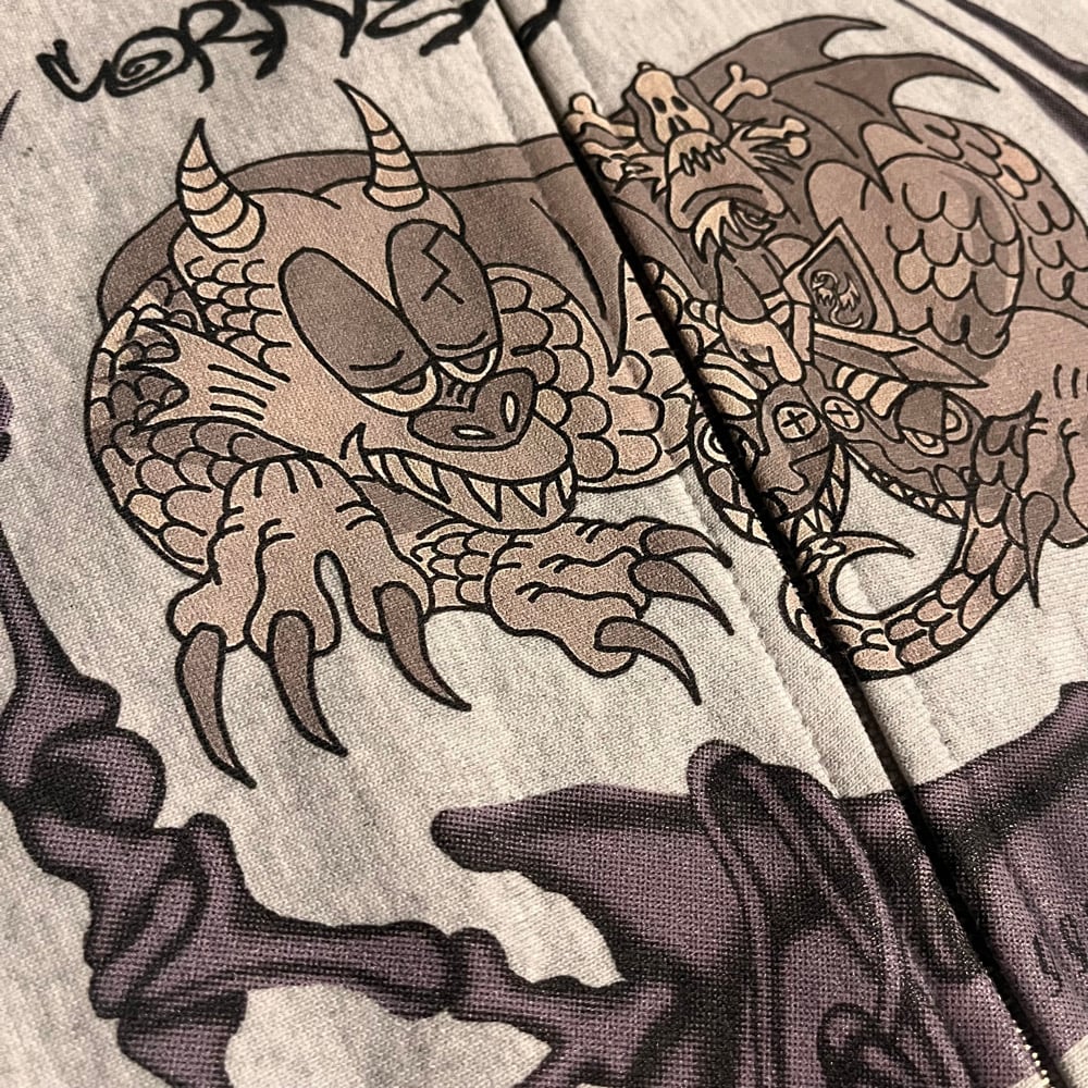 Dragon Chiller Zip-Up (Grey)