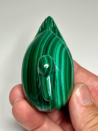 Image 8 of Malachite Duck Carving | #3030