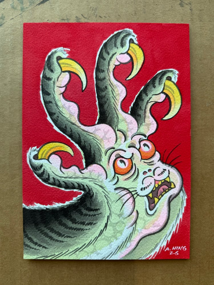 ‘The Claw’ #05 ORIGINAL PAINTING 